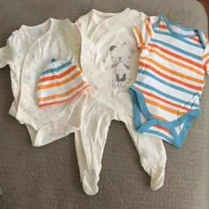 Early Days 5 piece set 0-3 mos